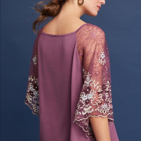 Anthropologie Tops - NWT Anthropologie Akemi + Kin Mauve Callista Top